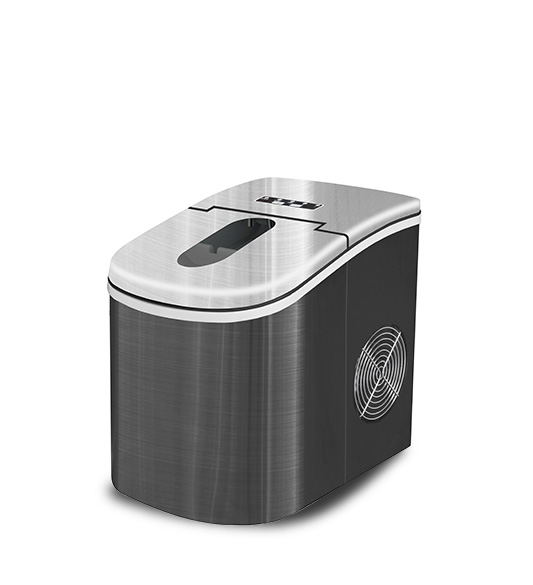 HZB-12A-BK Homebrew Stainless Steel Bullet Portable Ice Maker