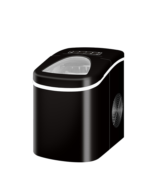 Black New Developed Household Use Mini Ice Maker HZB-12A