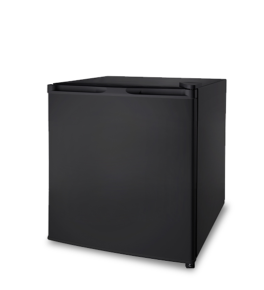 Black No Top Cover Close Mini Portable Refrigerator