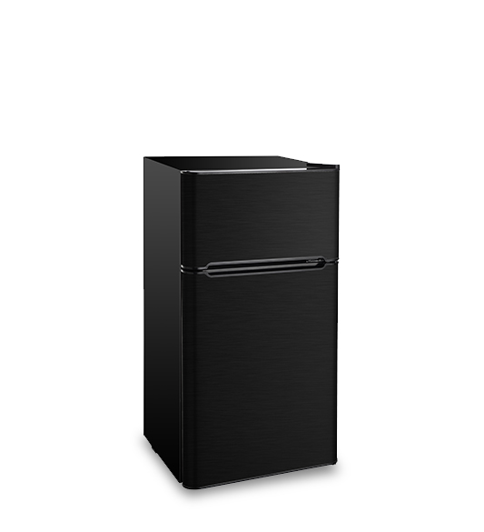 Refrigerator BCD-127 Black stainless steel