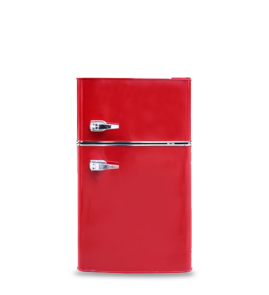 Refrigerator BCD-90 New Red