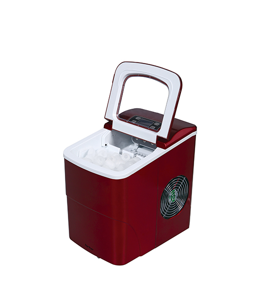 Is the drainage design of the portable countertop ice maker convenient for cleaning and maintenance