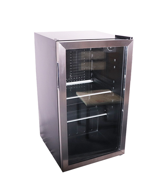 What are the advantages and features of the vertical structure of upright freezers